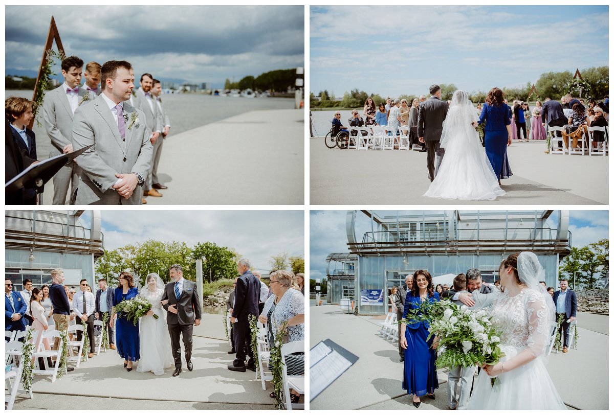 UBC boathouse wedding